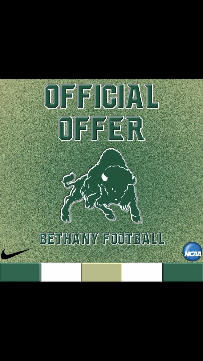 Jeffreypillard2's tweet photo. Blessed to receive an offer from bethany college. Go bisons!💚🖤 @BC_CoachGarvey @CoachBroomfield @coacheaves09 @ssanchez_luis @wavvy_cg8 @loganbrabham2 @JacobShoulberg https://t.co/yUiqDE7I2z