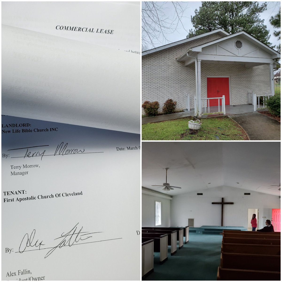 Alex_Fallin's tweet photo. It's an exciting day in the history of FAC Cleveland. We now have a building all to ourselves and all to the glory of God. Can't wait for our 1st service in it on 4/5/20. If you would like to give to the remodel please do so through @MissionsUSA or DM me for information. https://t.co/MHQpG2teFb