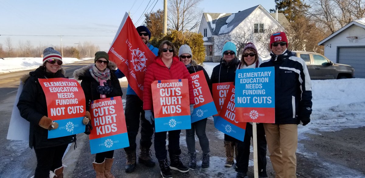We are walking against cuts to education. <a href="/rctl_etfo/">Renfrew County Teachers’ Local</a> <a href="/ColleenMackin/">Colleen Mackin</a> <a href="/PspRenfrew/">Renfrew PSP President</a> #CutsHurtKids #ETFOstrike
