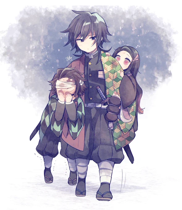 両手に竈門 