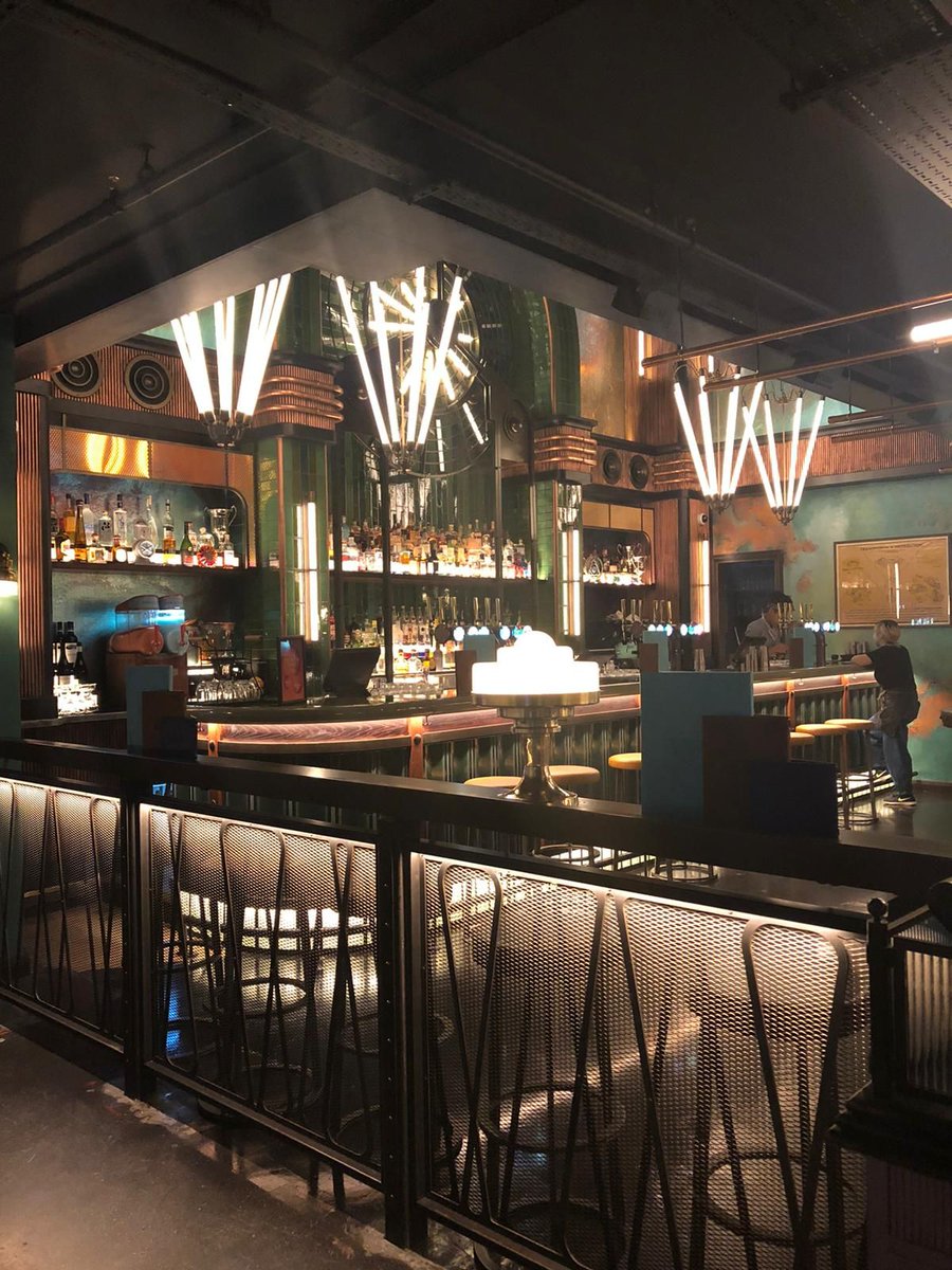 THEKTSGROUP's tweet photo. Site visit at @EShuffleLDN in Canary Wharf. They've taken traditional shuffleboard &amp; used unique technology to create an experience like no other! We think it could make a great way for our clients to unwind after a long day of meetings! #venuefinder #venuesearch #eventagency https://t.co/XHKaymVNzC