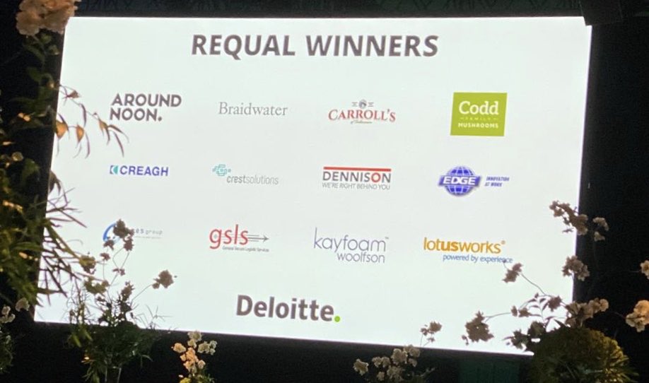 _LotusWorks's tweet photo. Congratulations to all the requalifying companies @DeloitteIreland #BestManaged. Our 3rd year to gain this valued recognition #goteamlotus https://t.co/4GxnWy9QPB