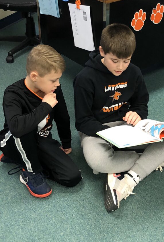 MountainView_ES's tweet photo. MVES students enjoyed buddy reading today to finish out our Celebrate Reading Week. #MVES #CelebrateReadingWeek #ReadingIsFun https://t.co/o1643VG0fK