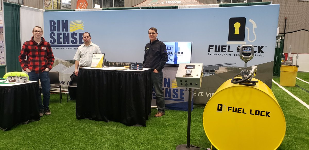 DrudgeElevators's tweet photo. Good day at the #ldnfarmshow with #binsense #IntraGrain https://t.co/F9rXRIuhL0