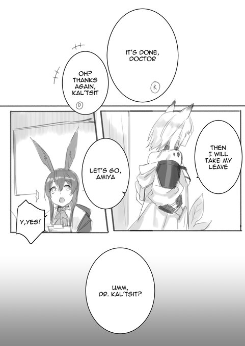 I'm learning and sorry for the cringe/OOC (2/2)#明日方舟  #アークナイツ #Arknights #명일방주 #ケルシー #凯尔希 #Kaltsit #アーミヤ #Amiya 