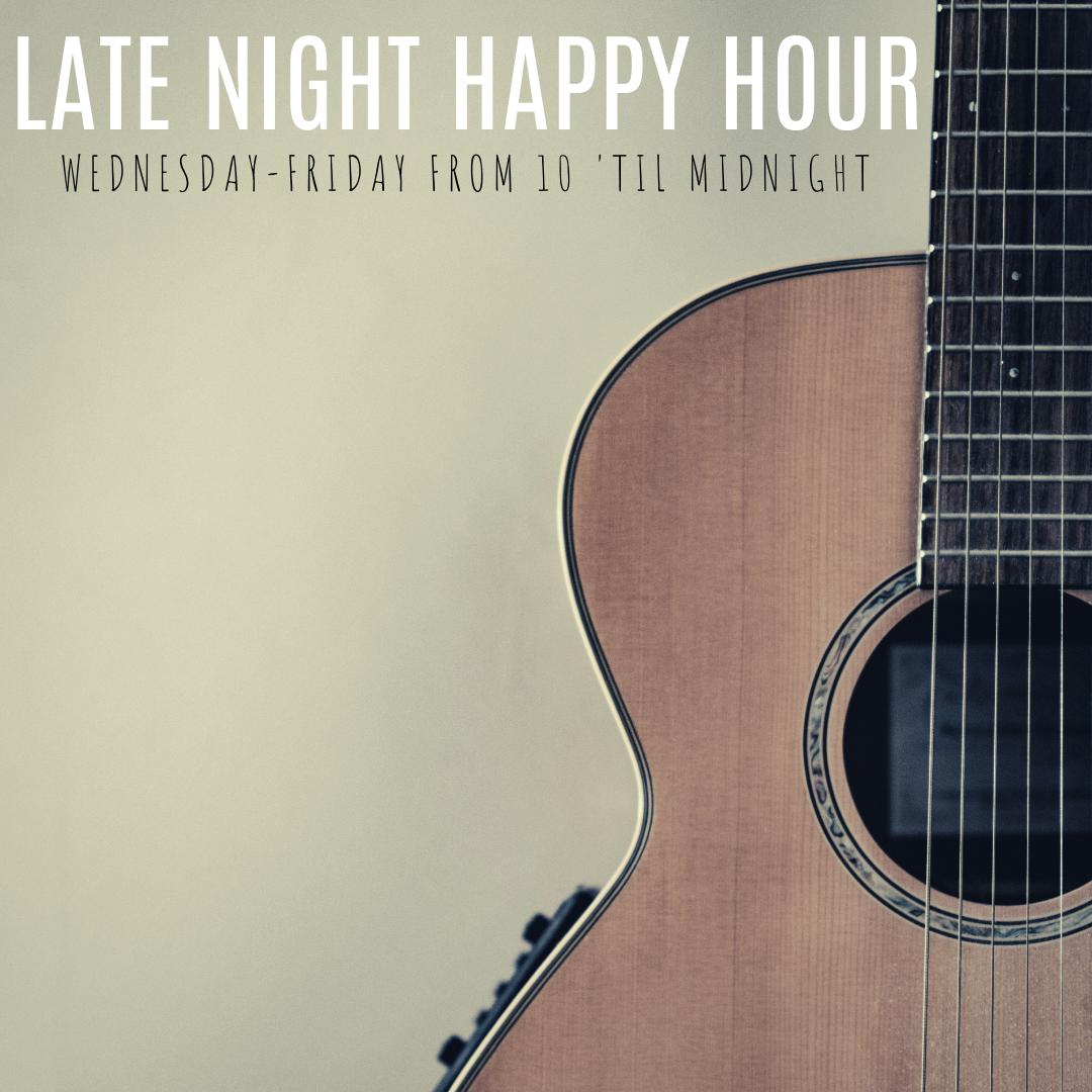 Live performance from Chris &amp; Ashley starting at 9:30  🎶 

At 10 our late night specials kicking in w/ a variety of $3 and $5 drinks...kick off the weekend at #SonaPubKitchen