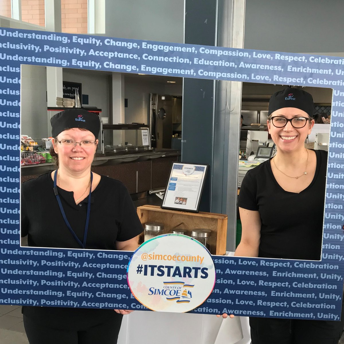 OPP_CR's tweet photo. A big thank you to the staff at #OPP Steakout Café for preparing delicious international dishes this week in recognition of the #ITSTARTS campaign. Community Safety Services enjoyed Samosa Friday! #LocalImmigrationPartnership https://t.co/c19Pbehbvv