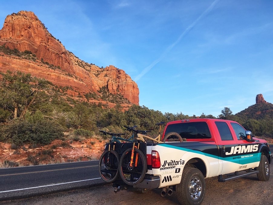 jamisbikes's tweet photo. We’re in Sedona for the #SedonaMTBFestival! Join us this weekend and try out our Hardline and Portal on world-class single track! #shredthered
#jamishardline #jamisportal #jamis3VO https://t.co/roF6yyR2RT