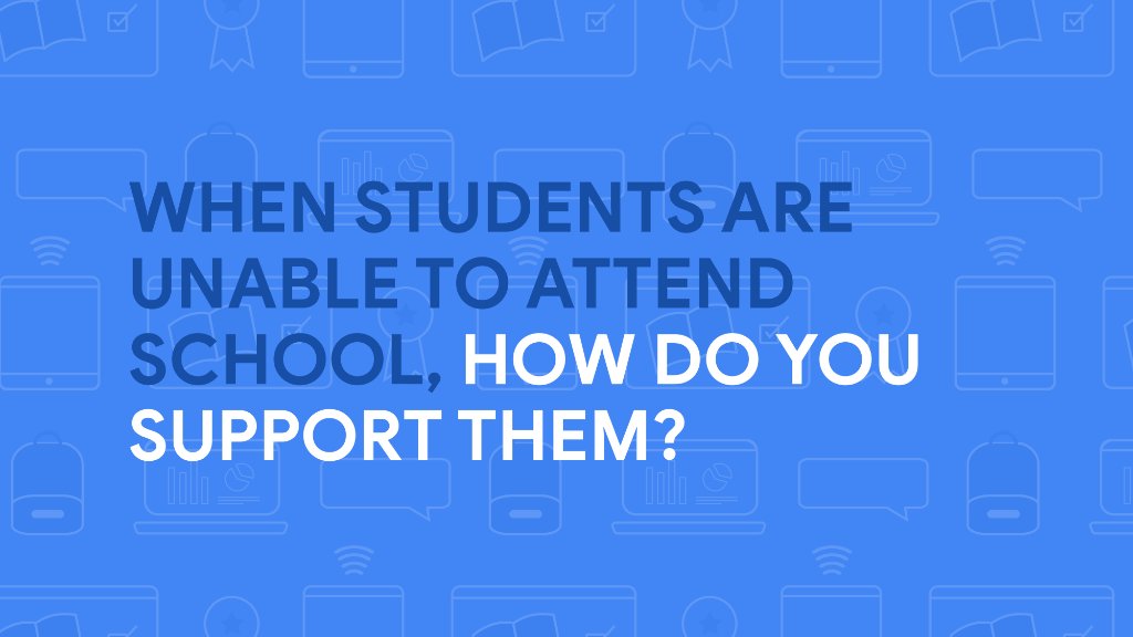 GoogleForEdu's tweet image. How do you support learners when schools are closed and/or students are unable to attend class? Fill out this Form and let us know → goo.gle/distancelearni…