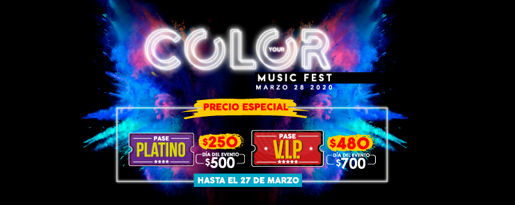 Selvamagicagdl's tweet photo. ¡Adquiere tus pases a un precio especial! 🙌😁
Gracias a la excelente respuesta que hemos tenido y por que tú lo pediste, tenemos precio especial nuevamente:
✅ Pase PLATINO $250 y ✅ VIP $480. 🥳
😎 Adquiérelo ahora mismo aquí: https://t.co/TGcpRf9upH
#Fiestadelcolor #Diversión https://t.co/krD8oil2IN
