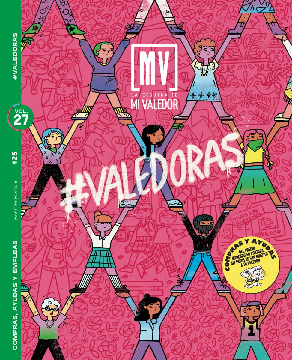 MiValedorMX's tweet photo. Este miércoles 11 de marzo a las 19 h. presentaremos la edición feminista #Valedoras, el nuevo número de nuestra revista, en @AntifazPolitica. Una mesa de diálogo con Sonia Madrigal, Berenice Vargas, Isabel Hernández y Delphine Tomes. ¡Te esperamos! Entrada libre. https://t.co/EOuh7MGJf7
