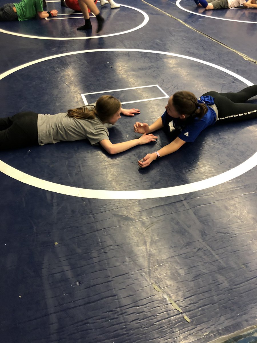 brandi_harty's tweet photo. Love trying activities in the wrestling room with my students. Happy Friday!! #jmsengaged https://t.co/56Gv8FqIdA