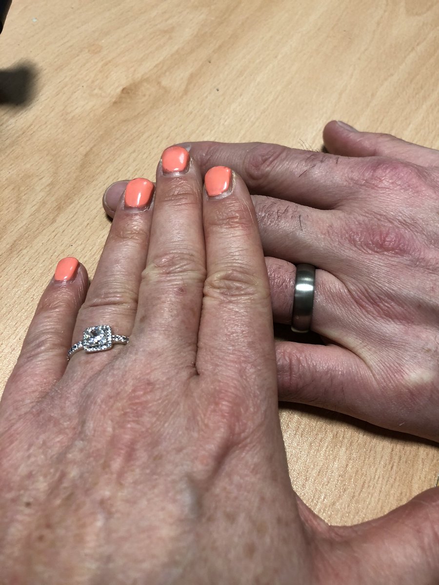 davinajaney's tweet photo. So pleased to of got the rings 💍 #engaged  thank you @thisisheart for making it possible https://t.co/Y6yCY4SRKW