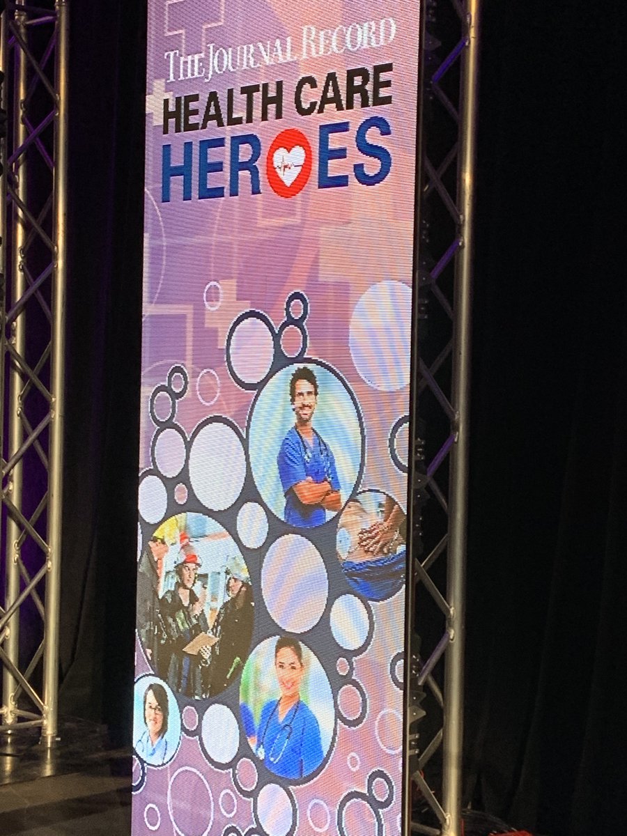 CLGOKlahoma's tweet photo. We were proud to attend the Journal Record's Health Care Heroes conference, honoring Oklahomans working to improve health outcomes for us all. To all the first responders, innovators, nurses, physicians, professionals and volunteers out there: thank you! https://t.co/AZwUSwd2au
