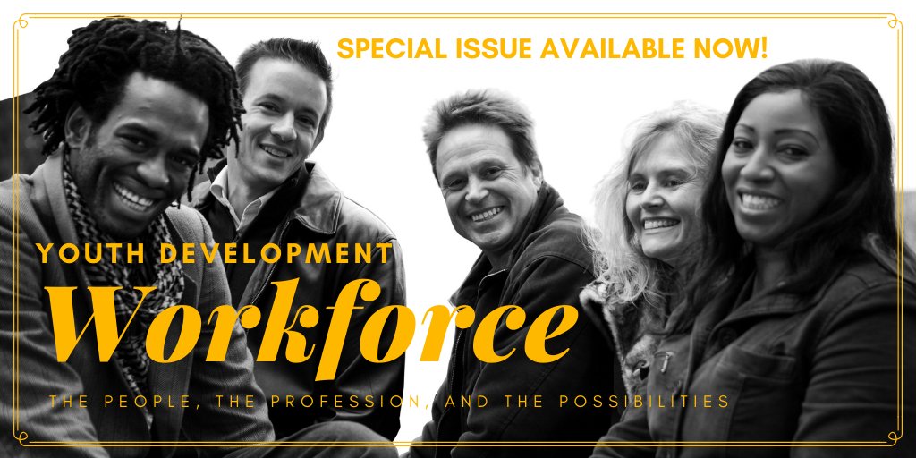 JournalYouthDev's tweet photo. Discover our latest special issue dedicated to the Youth Development Workforce: The People, the Profession, and the Possibilities - available now at https://t.co/DGGwWhNnaL https://t.co/GAnLshHAeW