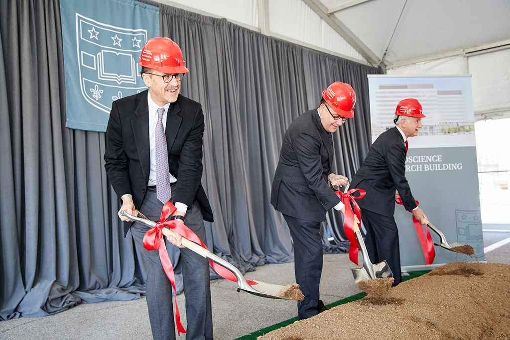 Andrew D Martin Today We Celebrated The Groundbreaking Of Our Forthcoming Wustlmed Neuroscience Building A Comprehensive Project That Will Increase Our Washumomentum Position Wustl As A Global Leader In Neuroscience