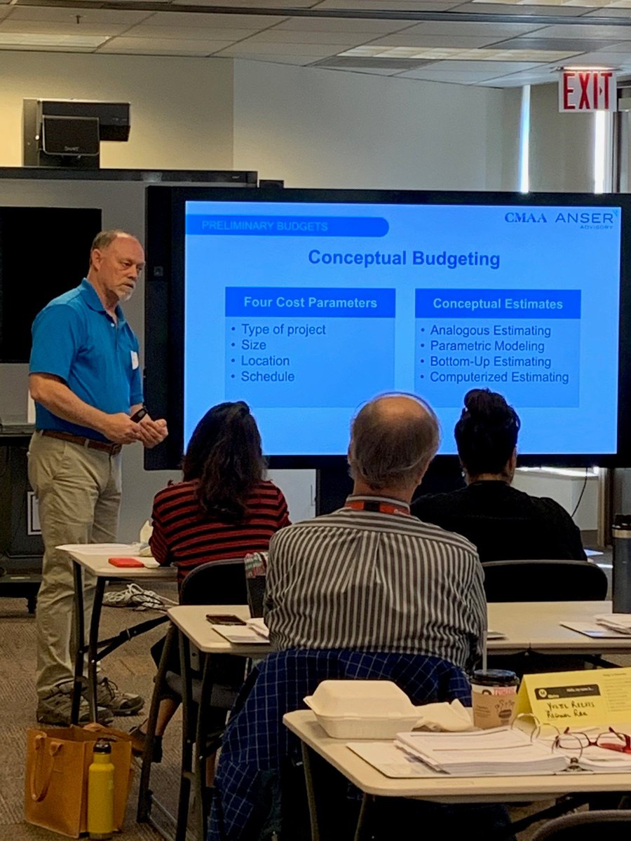 AnserEducation's tweet photo. On the 3rd and final day of @Anser_Advisory being @metrolosangeles teaching Professional Construction Management concepts, Stephen Mutch and Paul Buckley went over Cost, Quality, and Risk Management as well as Building Information Modeling (BIM). https://t.co/CwJ69lUOyT