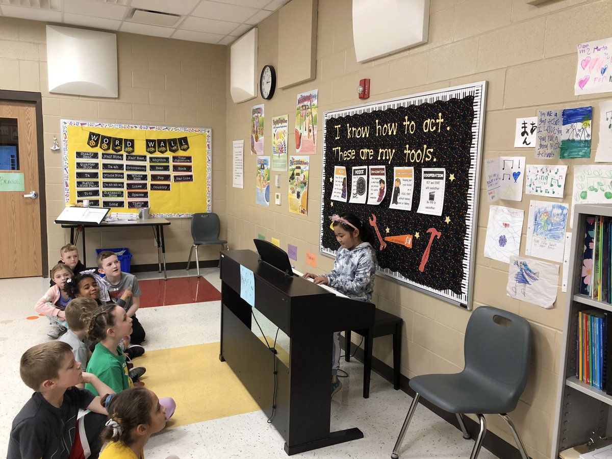 We’ve had some talented, special performers in Music this week! 🎹 🎵🤩 <a href="/Mrs_APennington/">Allie Pennington</a> <a href="/BeulahRalphElem/">Beulah Ralph Elem</a> @TeamConsidine @missburroughs_
