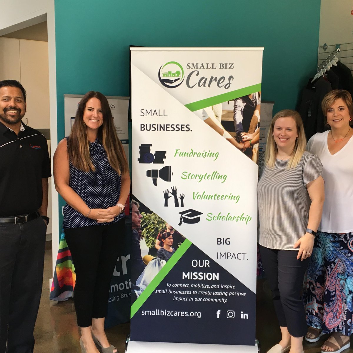#FeatureFriday Nevin Bansal, President and CEO of @bizcares, a non-profit whose mission is to connect, mobilize and inspire small businesses to make a lasting positive impact in the community. Thank you for your support! 

Learn more about Small Biz Cares: smallbizcares.org