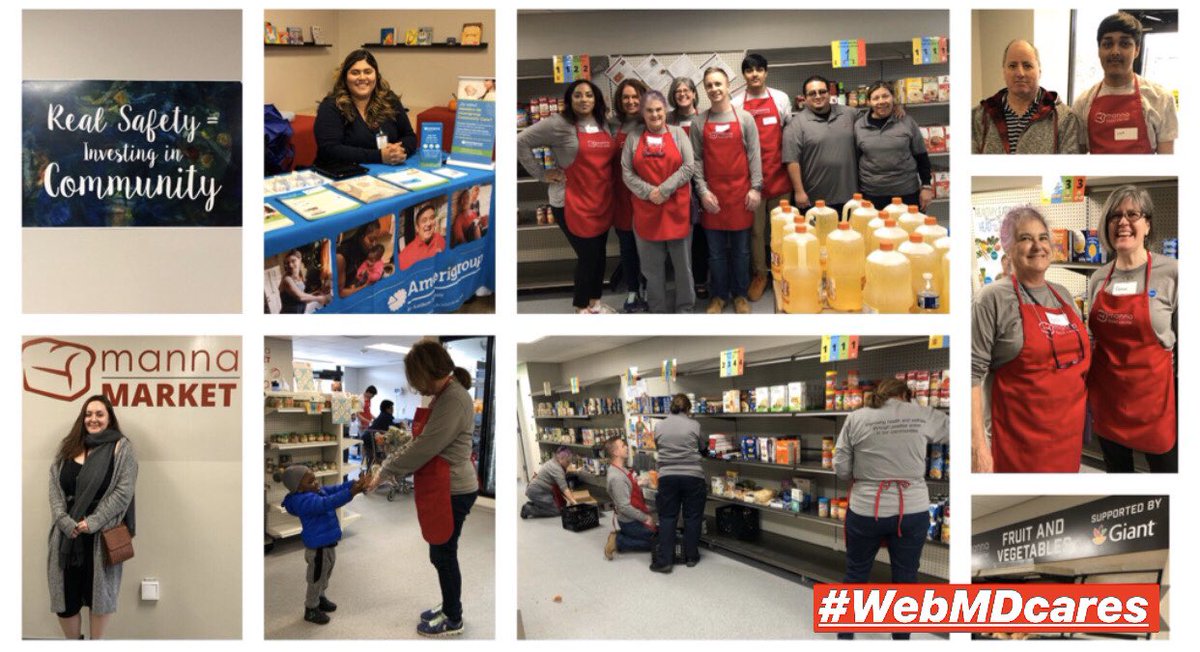 MDEdgeTweets's tweet photo. Thank you @MannaFoodCenter for opening your doors to our #MDedge staff to volunteer at your facility today. We were honored to improve health and wellness through positive action in our community with you. #WebMDcares #hungerpc20 @GiantFood https://t.co/iMIwjaE3HM