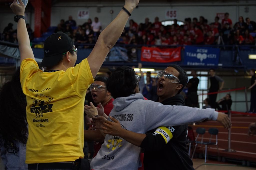 nycfirst's tweet photo. The energy at the NYC Regional is always unbeatable! 
Only 17 more days until we get to experience it all over again! Join us at The Armory on 168th St. on Apr. 3 - 5th!

#omgrobots #FRC #FIRSTInspires #nycfirst #frcnyc2020 #InfiniteRecharge https://t.co/cMKZkqSsMf