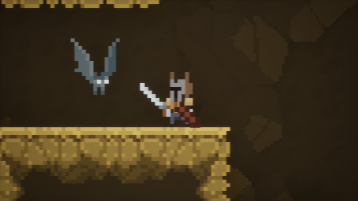 RoguePitGA's tweet photo. We have a new Enemy! Finally a Flying monster!! 

#gamedev  #games #GamingPC #Videogames #Videogame #IndieGameDev #IndieDevWorldOrder #gamergirl #Indiegame #indiedev #indiewatch #gamedevelopment #2d #2dgame #2dgames #2dplatformer #ARPG #PixelArt #roguepit #pets #FridayFeeling https://t.co/xR8ONLhwUG