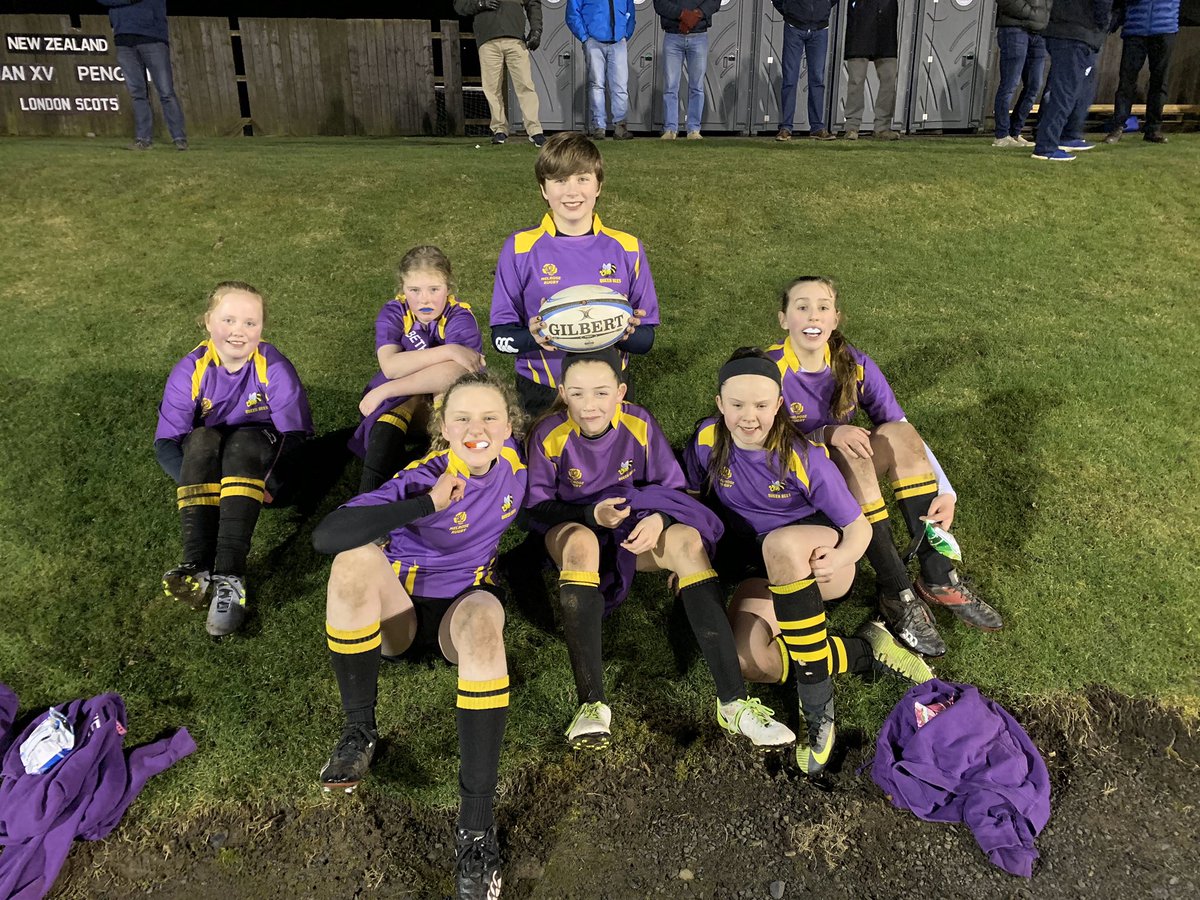 Thanks for inviting us to be part of it and have a wee game at half-time 🏉💙🏴󠁧󠁢󠁳󠁣󠁴󠁿