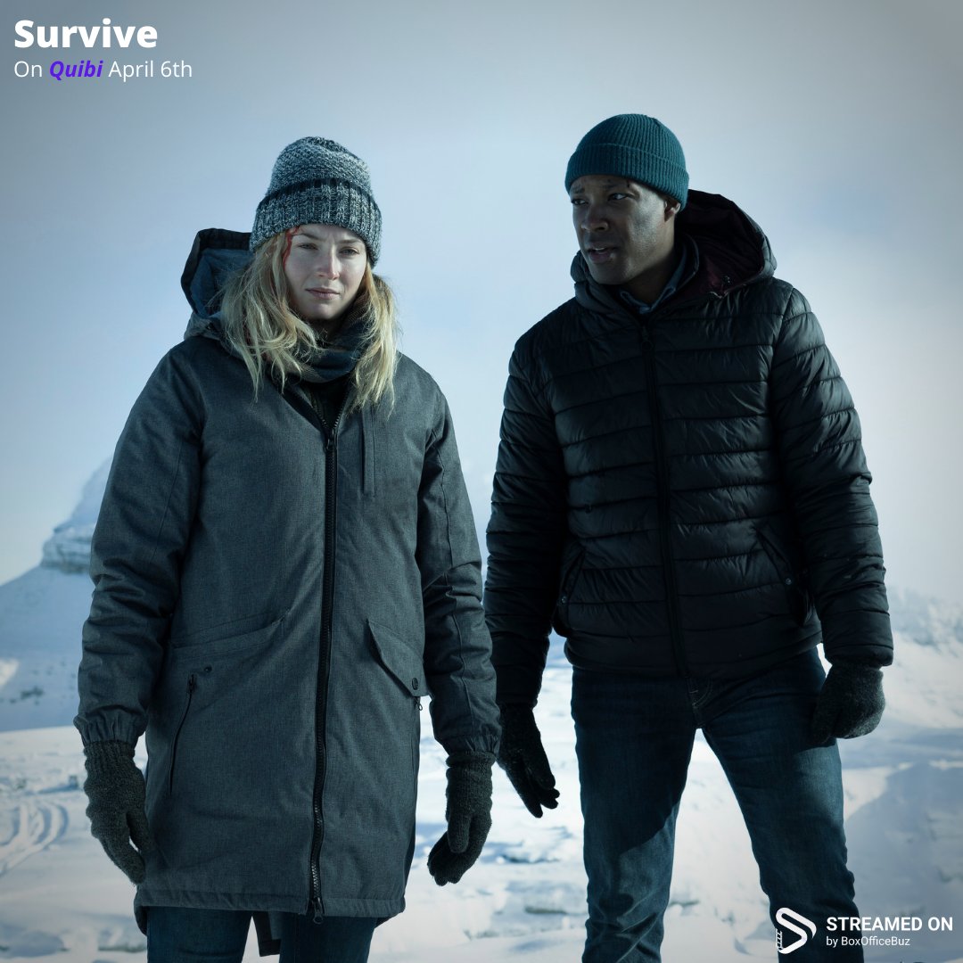 #Survive will premier on #Quibi April 6th, 2020. #SophieTurner #CoreyHawkins #StreamedOn