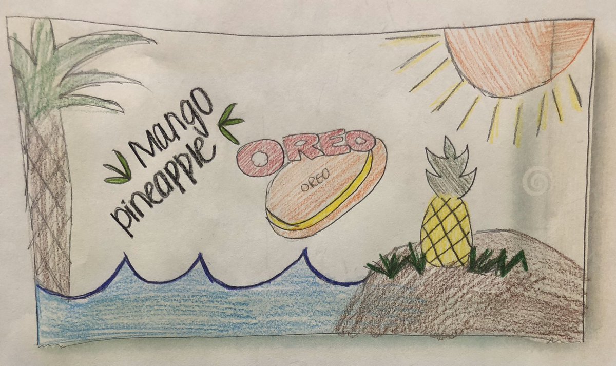 Marketing classes got their creative juices flowing today to celebrate the 108th birthday of our favorite sandwich cookie, <a href="/Oreo/">OREO Cookie</a> 
Check out their ideas for new flavors!