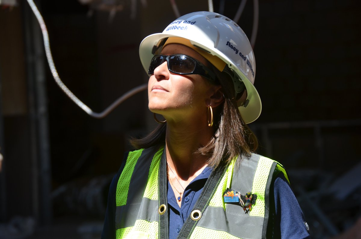 StacyWitbeck's tweet photo. Happy #WomenInConstruction week! We tip our (hard) hats to all the incredible women in our industry. Thank you for all you do! #StacyAndWitbeck #WeBuildCoolStuff #WICWeek2020 https://t.co/mUER3wEHca