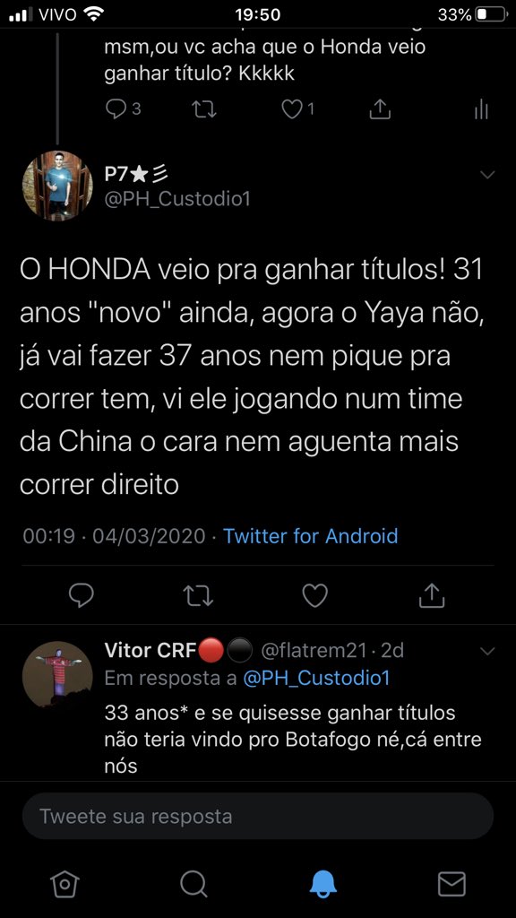 flatrem21's tweet photo. @SevenLuiZz @PH_Custodio1 Tá comemorando contratação de jogador que ele mrm falou que não tem mais pique pra correr 😂😂😂 https://t.co/dr0YdgyDJD