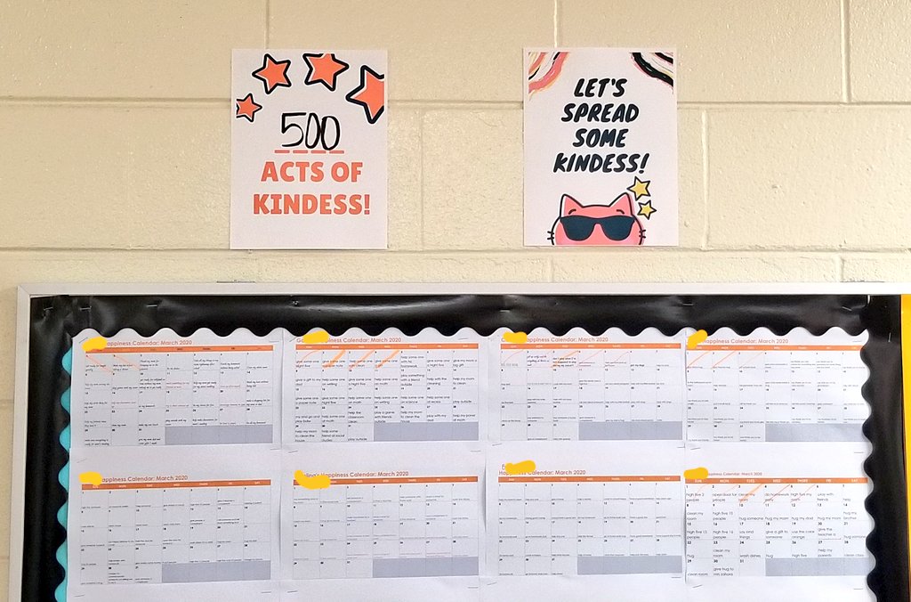 Zahora_Fox's tweet photo. Room 126 started off March with Broadway worthy performances and spreading kindness with our personalized happiness calendars! I can't wait to see what the rest of the month has in store for us! #FoxRocks https://t.co/9m1AUSyXLh