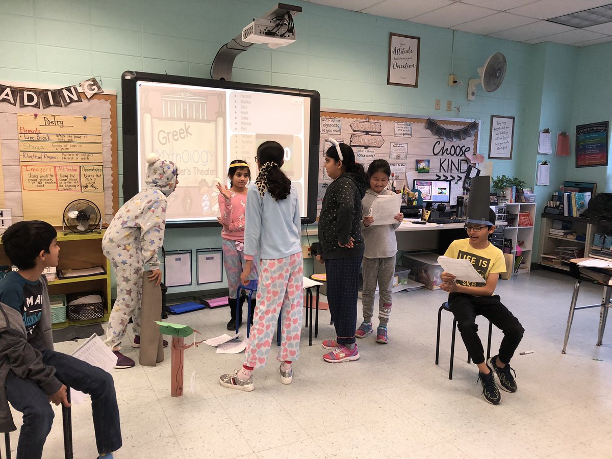 MichelleAster's tweet photo. Ending this awesome week with some Greek Mythology readers theater 🎭 https://t.co/fPL6oACi5U