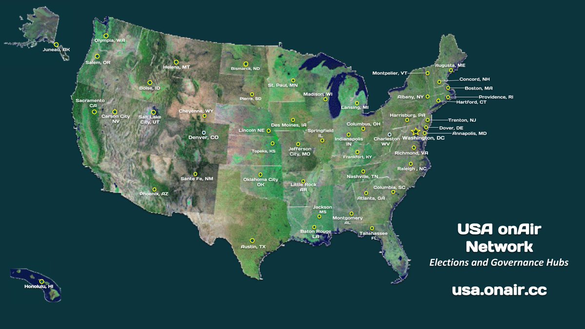 va_onair_cc's tweet image. We&apos;re proud to announce that all 50 state hubs are now up and available to access! Go to usa.onair.cc to visit your state&apos;s hub and find out who represents you!