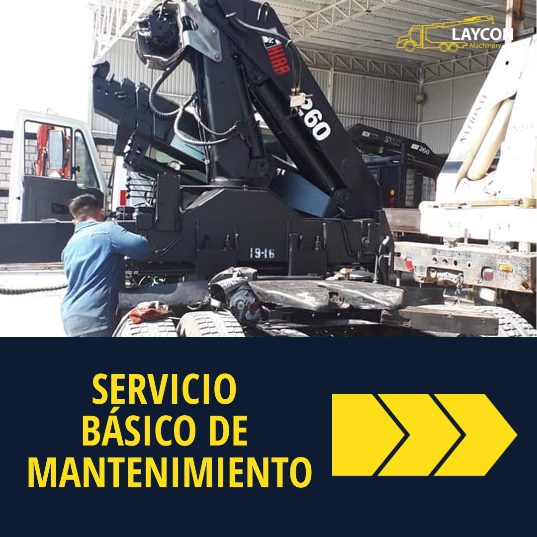 LayconM's tweet image. El mejor Servicios básico de mantenimiento a grúas articuladas en Laycon Machinery  #grúasarticuladas #mantenimiento