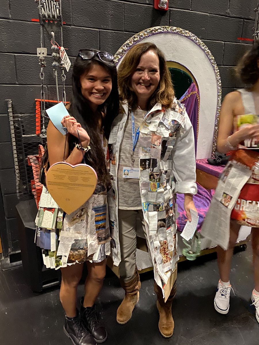 kasi_daniel's tweet image. LHS TRASHION SHOW WAS A HIT!! Thanks to all who modeled, assisted, came out to watch and more! @LandstownEagles #morepicstocome