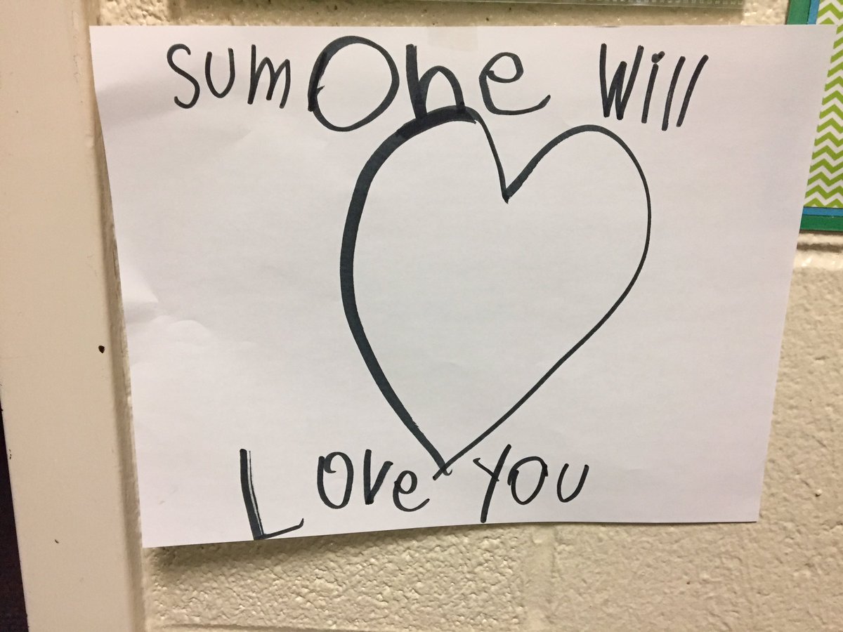 1stMsHunter's tweet photo. Wise words from a first grader ❤️❤️❤️ #groWHere https://t.co/QrLeTWIL0i