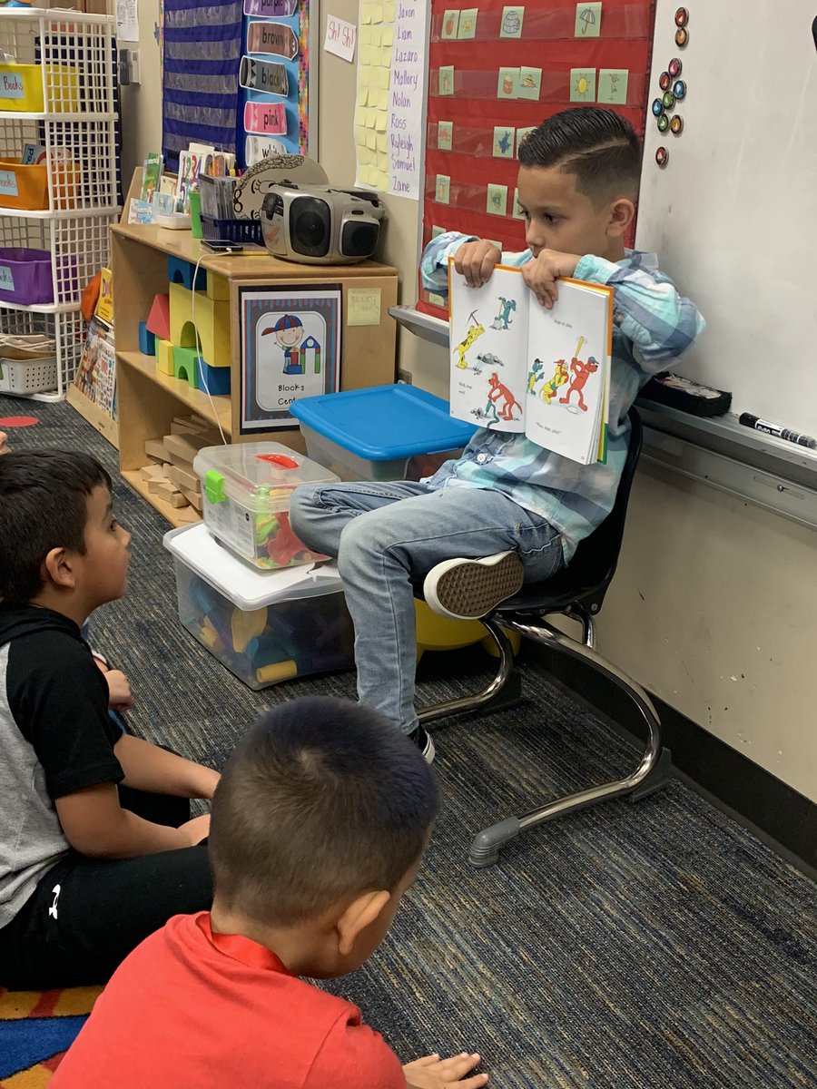 My Kinder students, all on their own, brought Dr. Seuss books to read to the class this week! <a href="/Turlington_ES/">Evelyn Turlington Elementary</a> #TESbulldogs #WISDgreatness #bulldogbrag