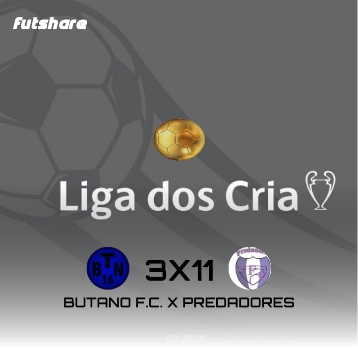 LDC_BRABA's tweet photo. FIM DE JOGO!!! Fechando a 2° rodada, o Predadores joga bem e goleia o @Butano_oficial conseguindo atingir os 9 pontos. https://t.co/awkjpbh9b6
