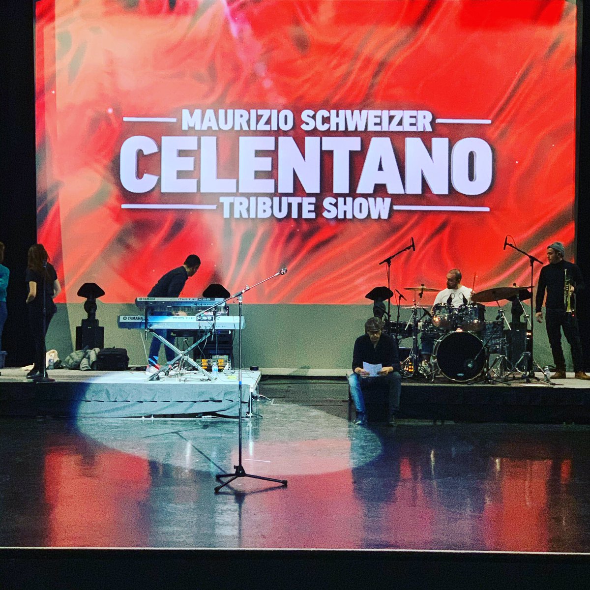 Sound check!!! Who’s coming tonight?!!  Tickets still available through ticketmaster.ca