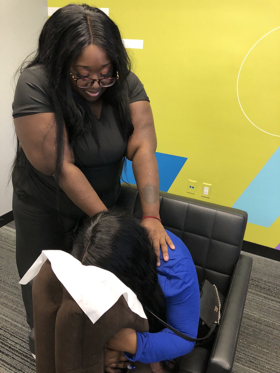 Have you had a massage lately? #EmployeeAppreciationDay #AttCLG #HungLeHeros