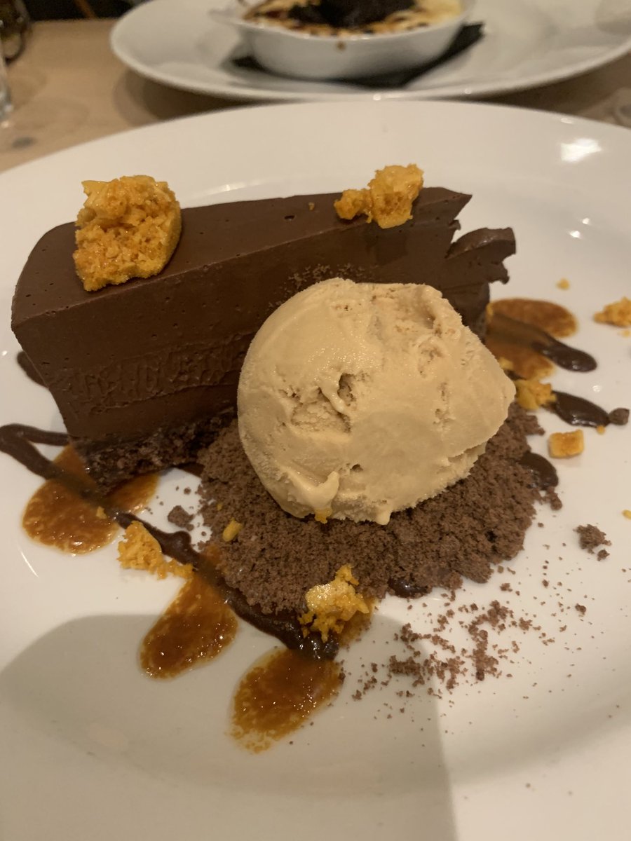 MarkLewis32's tweet photo. Bouillabaisse and chocolate delice #2forestreet - both fantastic. #mousehole https://t.co/mBWqW9YY6A