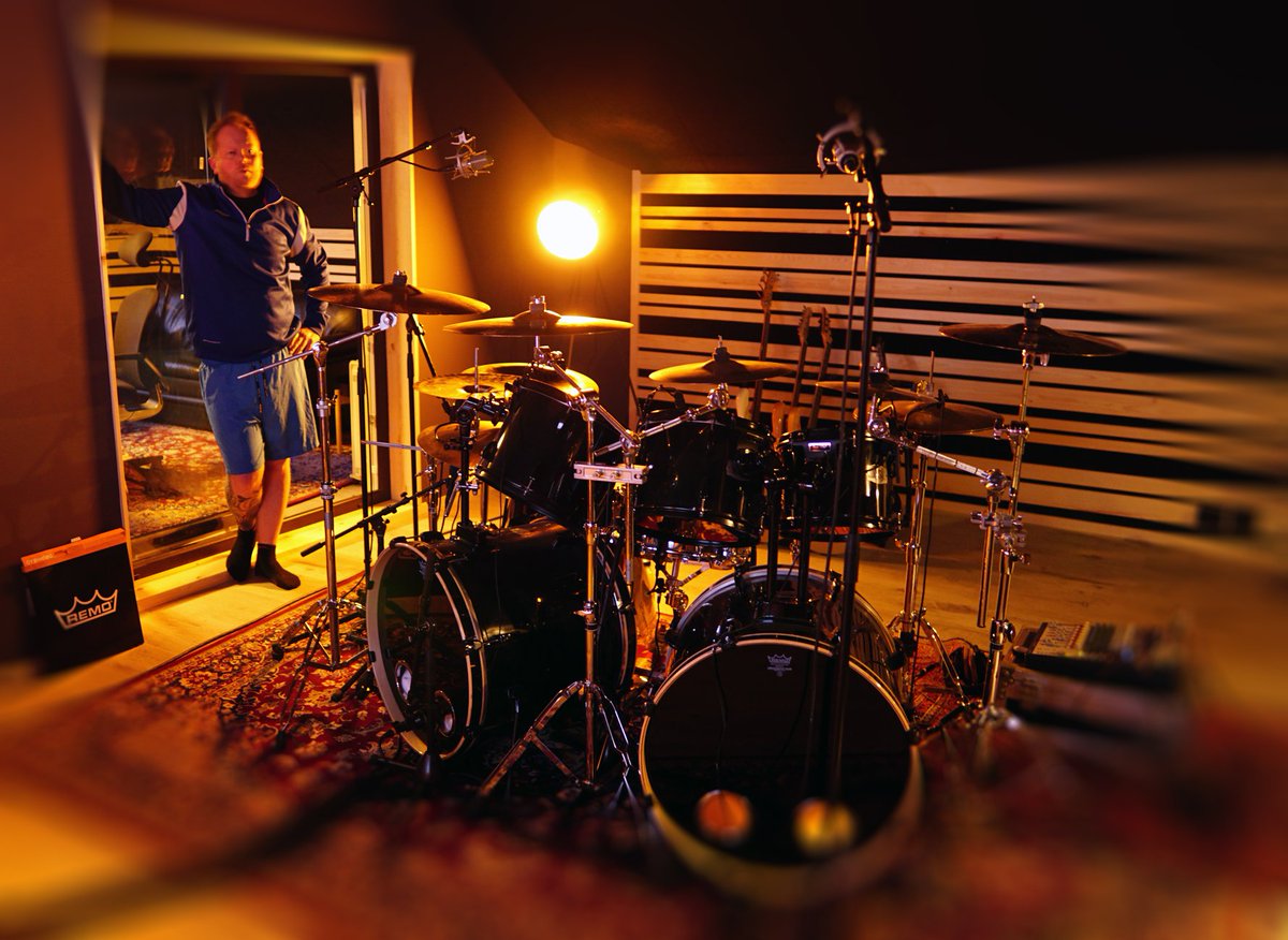 Communic are currently in studio, and have started the drum recording for a new Communic album to be released later in 2020.  #newalbum2020 #communic