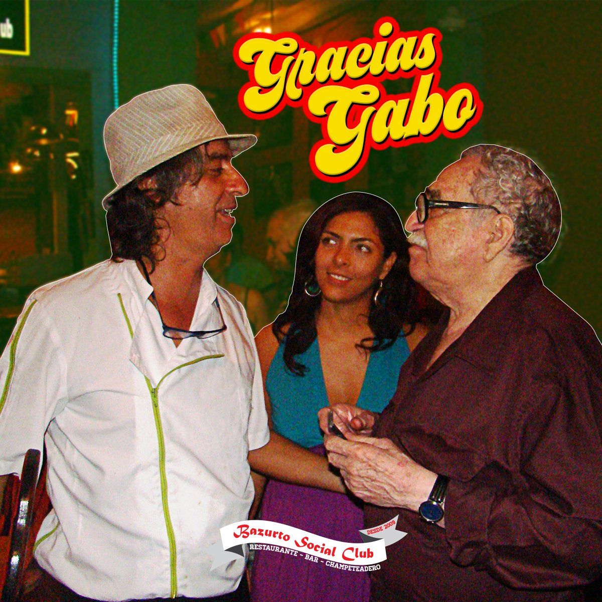 BazurtoSC's tweet photo. Un #Bazurtero que desde #Aracataca dejó uno de los mejores legados al mundo. 🖋📖🦋 ¡Gracias a #Gabo por todo! https://t.co/E8Ip7PCCSN