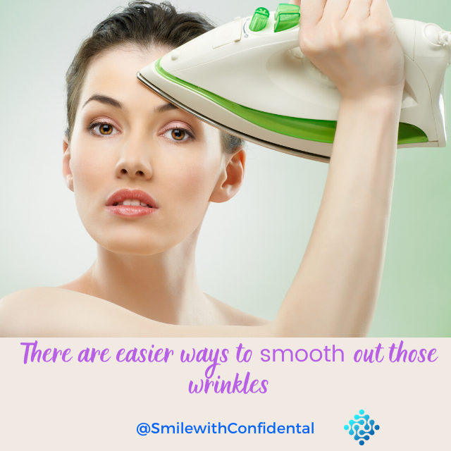 People try all sorts of anti-aging DIY home-treatments to soften their wrinkles &amp; smooth their skin.  Ironing is NOT recommended.😜
#SmilewithConfidence #yycdentist #yycdental #calgarydentist #calgarydental #yycspa #yycbotox #calgarybeauty #AAFE #facialesthetics #yycesthetics