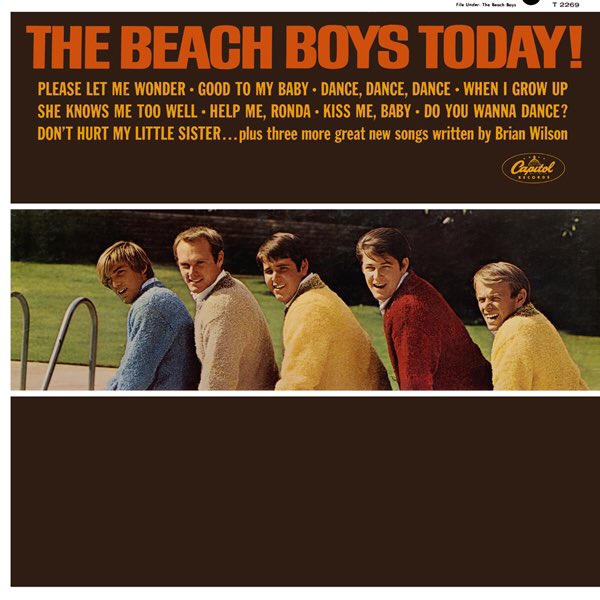 52. The Beach Boys - The Beach Boys Today! (1965)Genres: Pop Rock, Baroque PopRating: ★★★½ 1/9/19Note: We aren’t going to talk about the closing track.