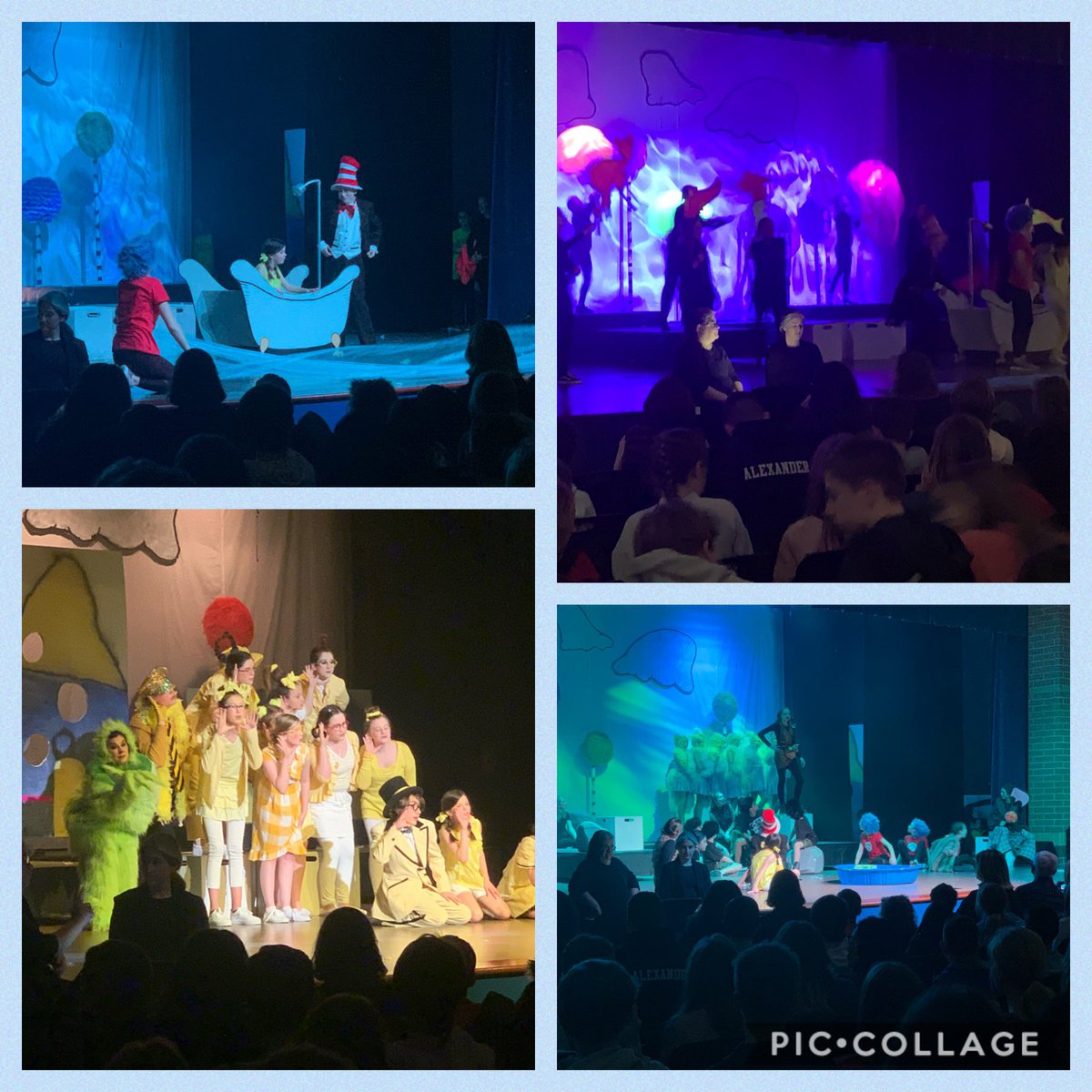 Suessical the Musical, Jr. nailed it during the first show of four.  Next Show at 7:00 tonight! <a href="/HJHPanthers/">HIJH Panthers</a>