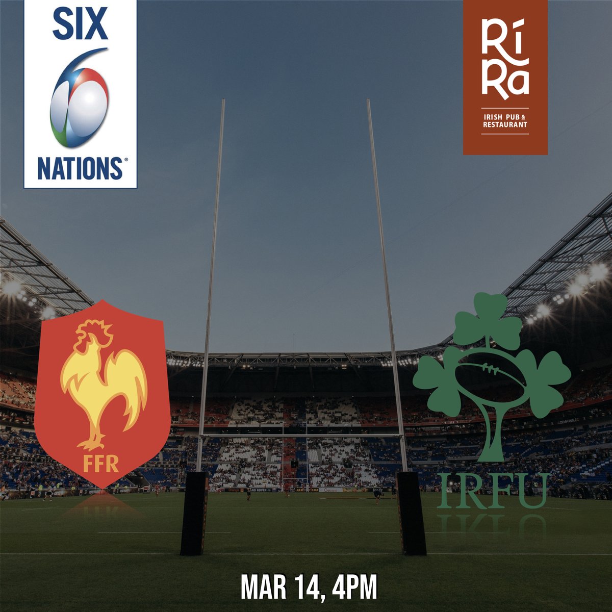 The fun is back with another round of the #sixnations and we are warming up for the games! Come watch it with us and get a shot at winning an Irish team official jersey!

#rira #riraportland #localcraic #irishpub #oldportmaine #portlandmaine #sixnations #rugby