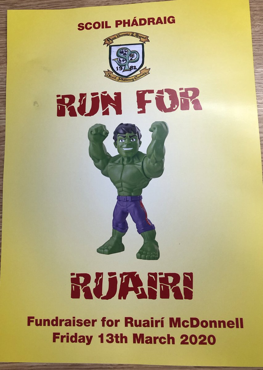 We are hosting a very important event next Friday to support our very own <a href="/roar_for_ruairi/">Roar for Ruairi</a> - all support is greatly appreciated for Rúairí and the McDonnell family. Thanks to <a href="/popupraces/">Pop Up Races</a> and <a href="/ClaneAc/">Clane AC</a> for hosting this event.  <a href="/ClaneGAA/">Clane GAA</a> <a href="/RathcoffeyGAA/">Rathcoffey GAA</a> <a href="/KildareGAA/">Kildare GAA</a> <a href="/Conmort/">Conor.mortimer ⚽️</a>