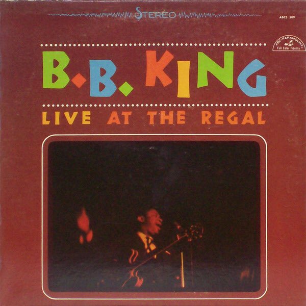 54. B.B. King - Live at the Regal (1965)Genres: Electric Blues, Soul BluesRating: ★★★½